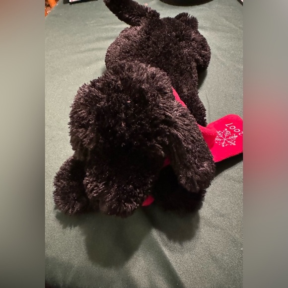 Eddie Bauer Christmas Black Labrador Plush 2007 - Picture 1 of 6